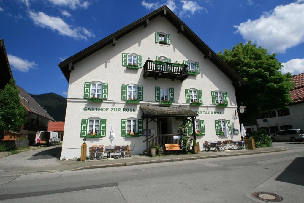 Hotel-Gasthof Rose Oberammergau Luaran gambar